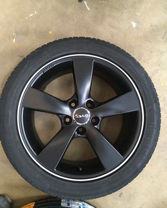 CERCHI IN LEGA AUDI SEAT VW SKODA AVUS R17 POLLICI