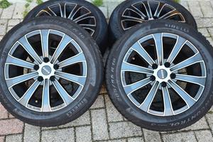 4 Cerchi in lega neri diamanti 