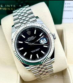 Rolex Datejust Black Dial 