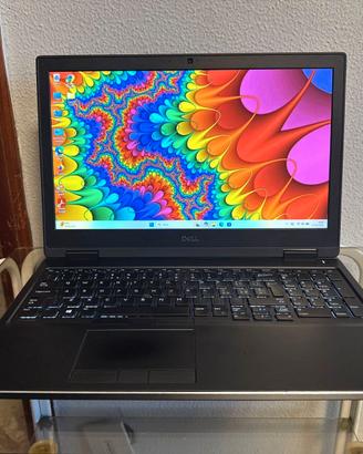 WORKSTATION DELL PRECISION I7 24GB SSD512GB GPU4GB