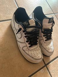 nike air force 1 bianche e nere taglia 44