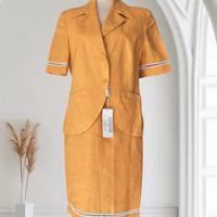 tailleur in lino Lancetti vintage 