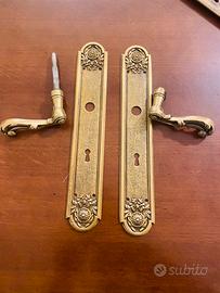 Maniglie porte interne Ottone