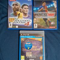 Lotto 3 videogiochi PS2 e PS3