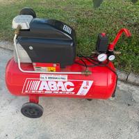 Compressore aria elettrico abac red line 50 litri