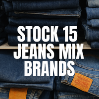 Stock 15 jeans Mix Brands - Man & Woman