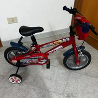 Bicicletta per bambini Disney Cars, taglia 12