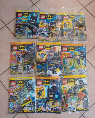 9 Riviste “LEGO Batman Magazine” (NUOVE)