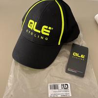 Cappellino Alé nero giallo fluo