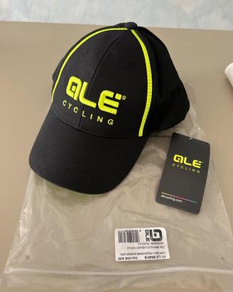 Cappellino Alé nero giallo fluo
