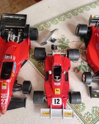 Lotto Ferrari Formula 1 scala 1/24