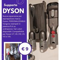 2 Supporti Personalizzati per Aspirapolvere Dyson 