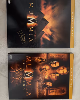 Lotto film DVD - la Mummia + la Mummia 2
