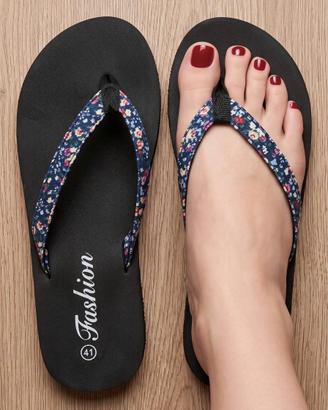 Infradito Donna NUOVI 40-41 Sandali Zeppa Alta_ 39