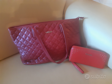 Borsa guess hot sale tracolla rossa