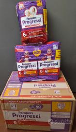 135 Pannolini Pampers progressi 6 mutandino