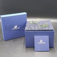 SWAROVSKI PORTA TOVAGLIOLI FOGLIOLINE