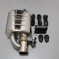 Silenziatore con valvola Sport