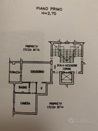 Bilocale in via lituania