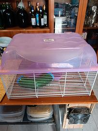 gabbia x criceto come nuova 