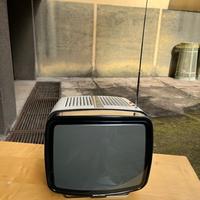 TV BRIONVEGA DONEY 12" ANNI 60 VINTAGE BIANCO