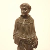 Scultura in bronzo di S. Antonio da Padova