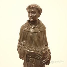 Scultura in bronzo di S. Antonio da Padova