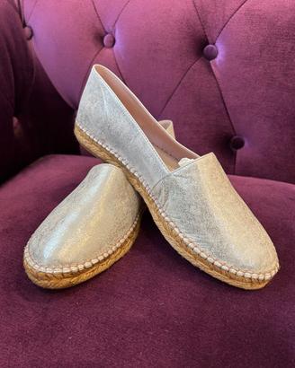 Espadrillas argentate