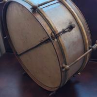 rullante vintage, piccolo tamburo da parata 