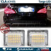 Placche Complete Luci Targa LED Mercedes CLA Coupé