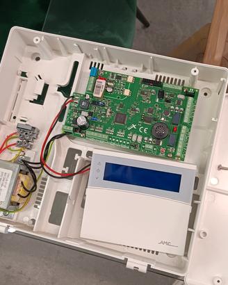 Centrale AmC x412 con Tastiera Kblue