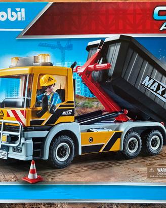PLAYMOBIL CITY ACTION Camion Lavori Ribaltabile