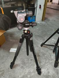 Treppiedi Manfrotto 190XPROB + testa 410 Junior