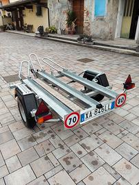 carrello moto ellebi 3 posti