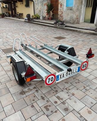 carrello moto ellebi 3 posti