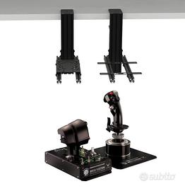 Thrustmaster Joystick +  doppia manetta + supporti