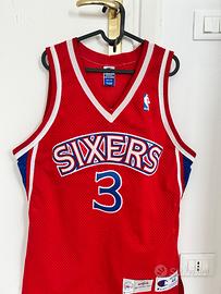 ALLEN IVERSON canotta NBA AUTHENTIC 76’ers 96-97
