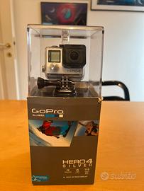 GoPro Hero 4 Silver, confezione originale