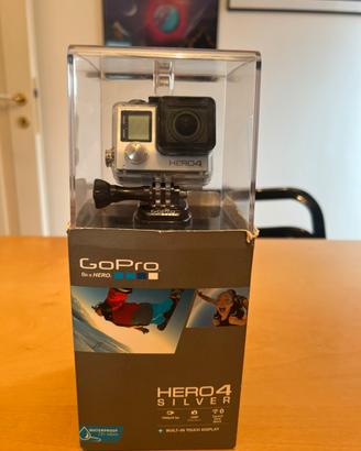 GoPro Hero 4 Silver, confezione originale