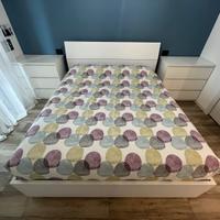 Struttura letto matrimoniale con contenitore