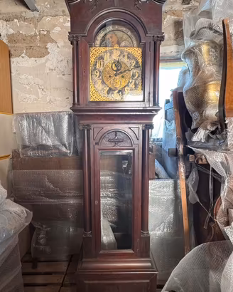 Orologio a pendolo antico fine 800