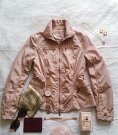 Giacca beige sancrata taglia L 