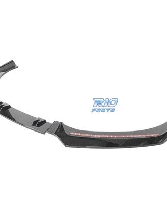 SPOILER LIP PER AUDI A4 B9 16- LOOK RS4 NERO