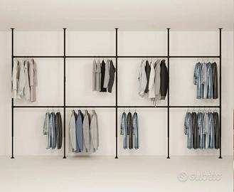 Armadio guardaroba Telescopico