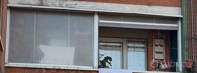 Tenda veranda in invernale