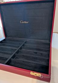 Cartier cofano porta orologi gioielli Grande!
