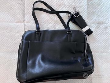Borsa Carpisa nera da lavoro/ufficio con tracolla
