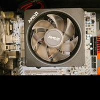 ryzen 5 3600 scheda madre am4 e dissipatore rgb