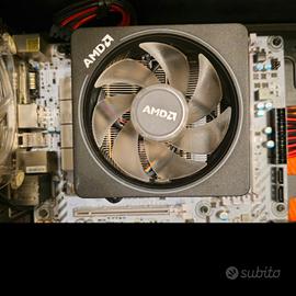 ryzen 5 3600 scheda madre am4 e dissipatore rgb