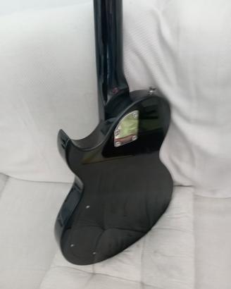 chitarra elettrica Harley benton nera a